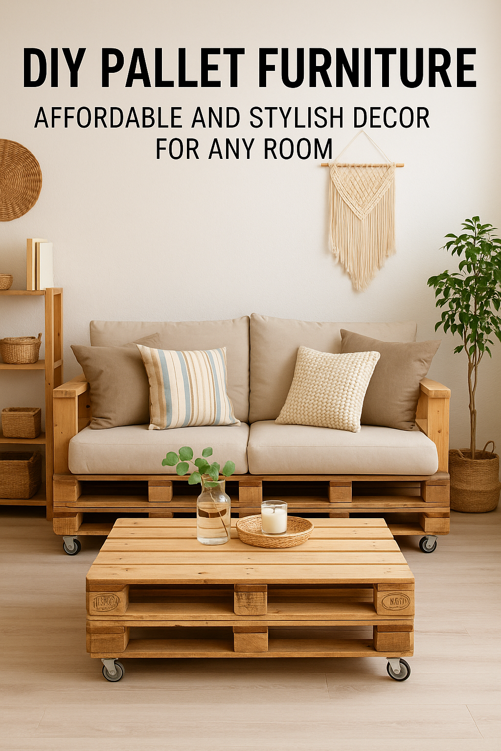 DIY Pallet Furniture: Affordable and Stylish Decor for Any Room