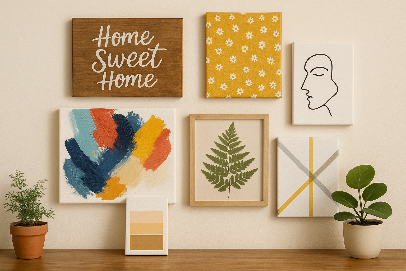 DIY Wall Art: Create Affordable and Stylish Pieces at Home