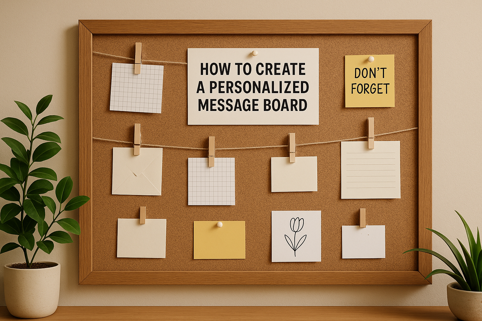 How to Create a Personalized Message Board